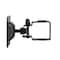 Nuvo Iron Legacy Collection Wall Brackets, Powder Coated Black, Used for mount a 2x2 to a wall, 2PK WMBRTXB - alternate 10